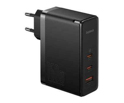 Ładowarka i akumulator Baseus Ładowarka sieciowa GaN5 Pro 160W 2x USB-C 1x USB-A QC PD